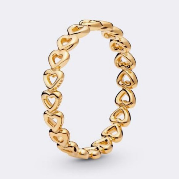 Pandora Jewelry - Pandora Band of Hearts Ring